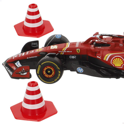 Coche MAISTO Ferrari SF-24 de radio control con circuito - 4