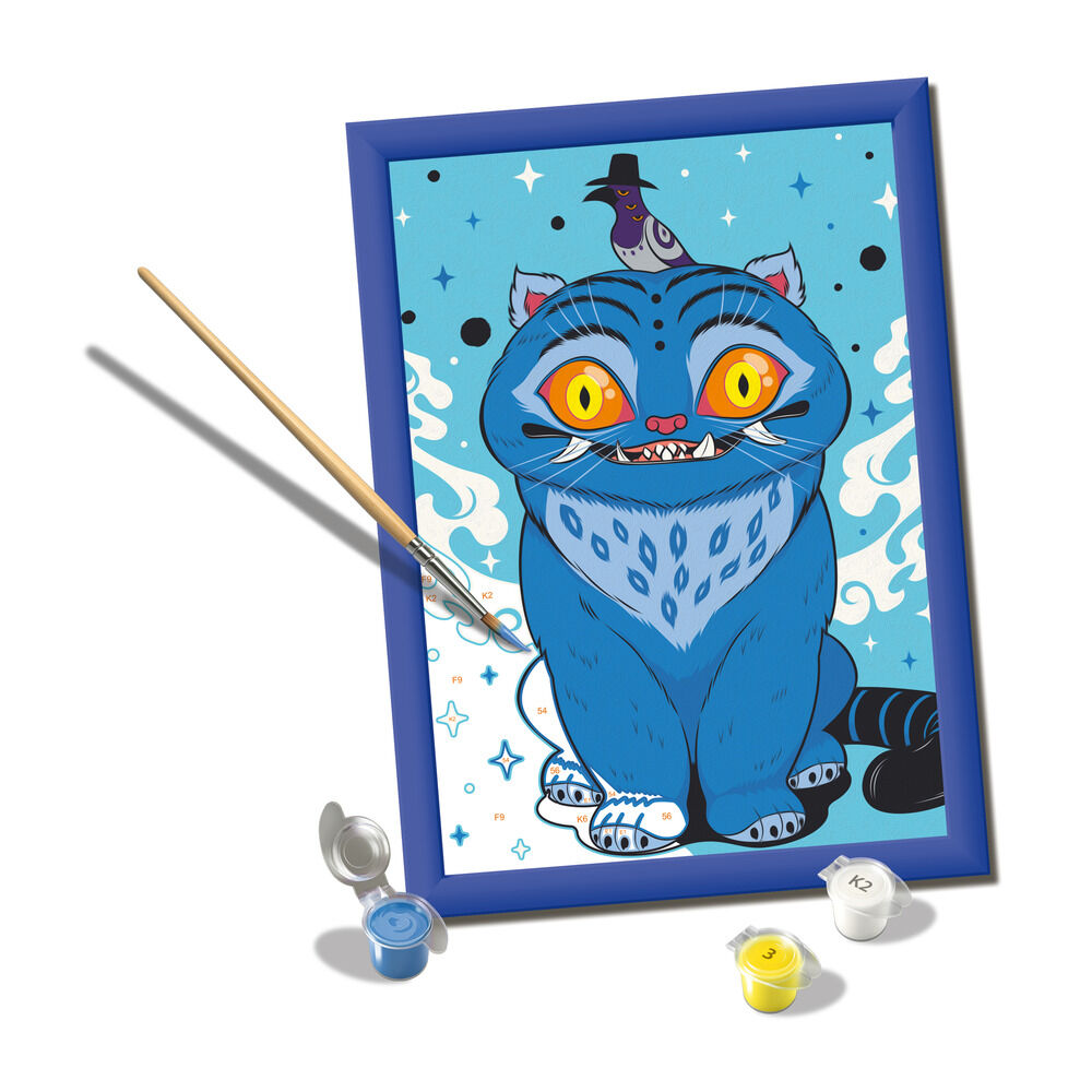 Kit CreArt de Derpy y Sussie con lámina numerada, pincel y pinturas