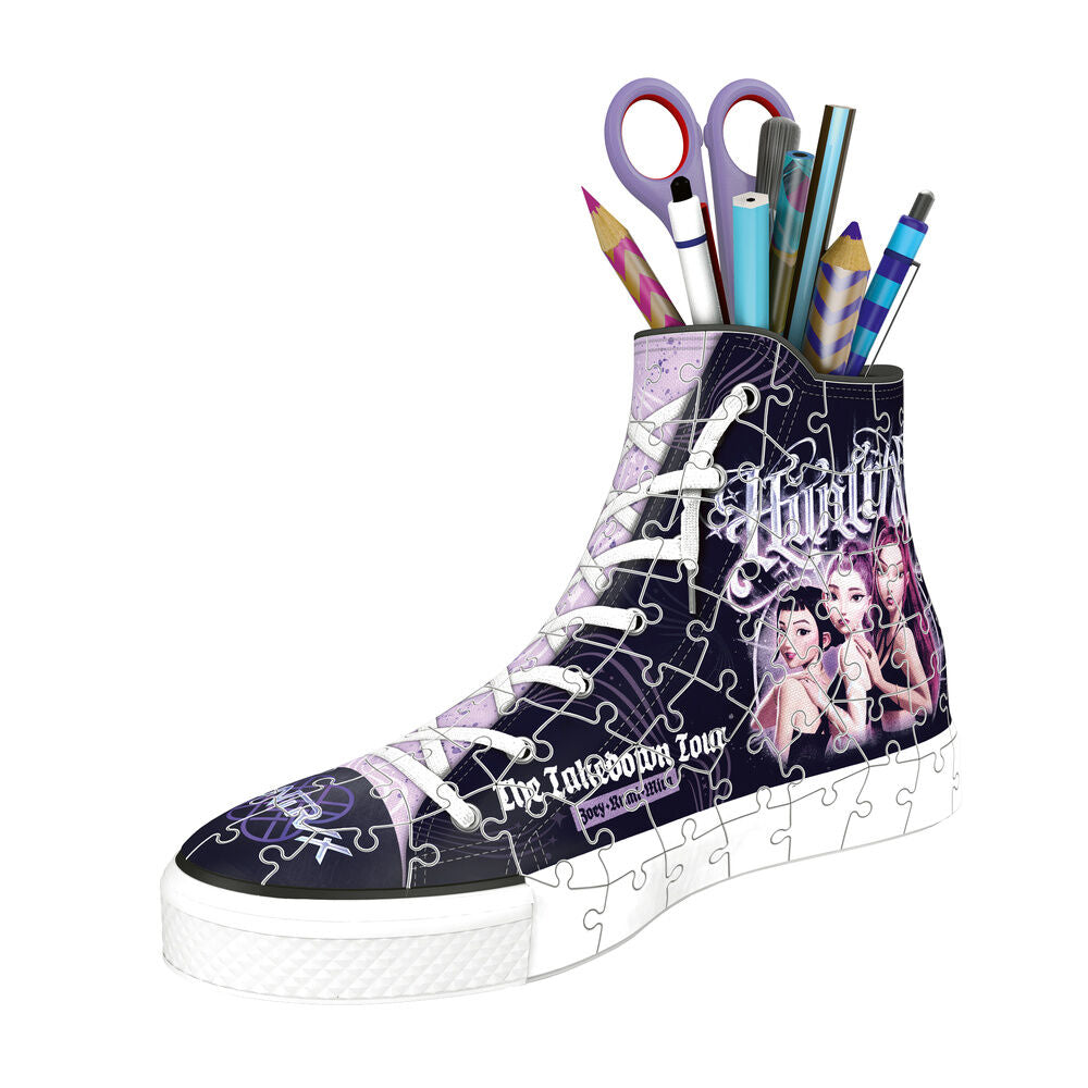 Puzzle 3D Ravensburger con forma de sneaker de KPop Demon Hunters - 2