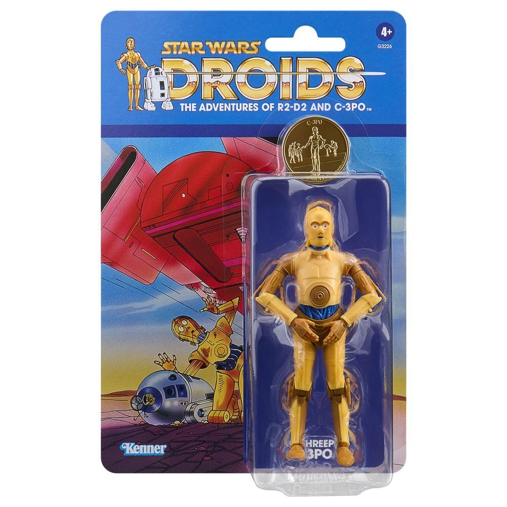 Figura C-3PO Star Wars Droids de 15 cm en blíster