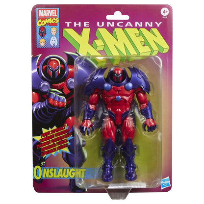 Figura articulada de Onslaught Marvel Legends en rojo y morado - 2