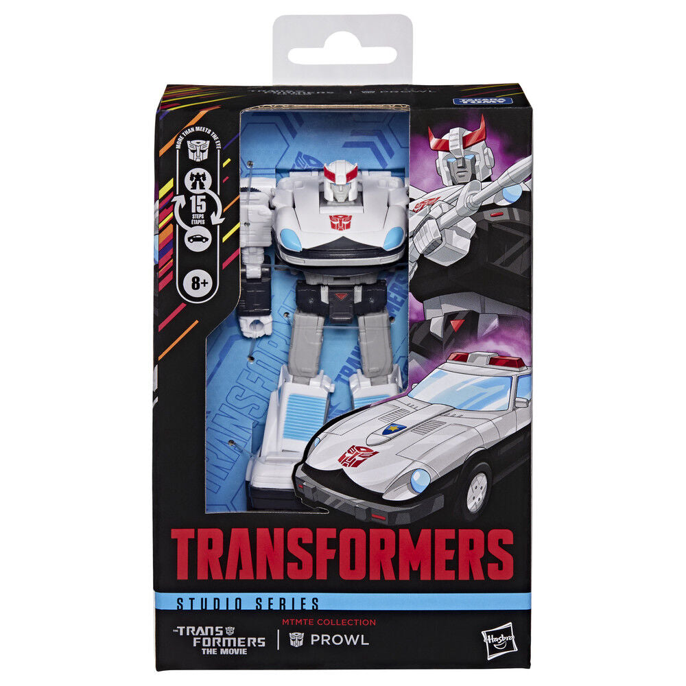 Figura Prowl Transformers Studio Series en modo robot y vehículo - 2