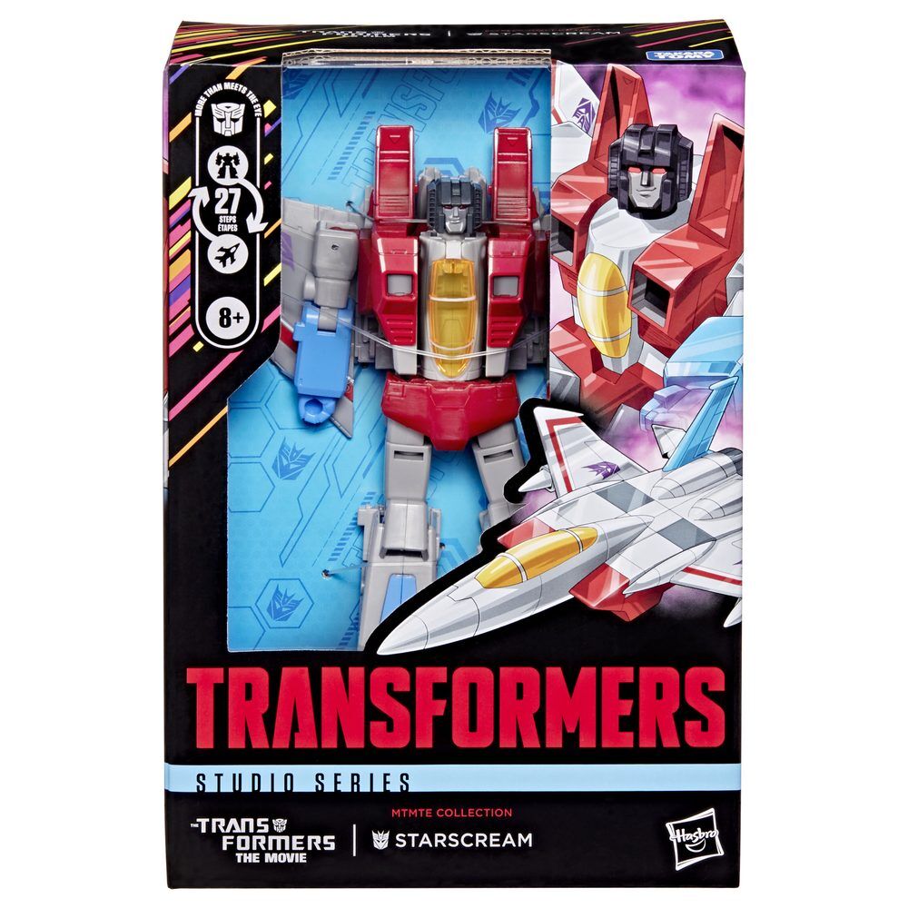 Figura Starscream Transformers Studio Series en modo robot y vehículo aéreo - 3