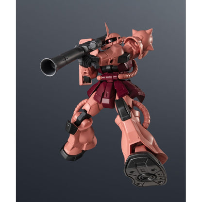 Figura MS-06S Char's Zaku II Renewal de 15 cm con armadura rojiza y armamento - 6