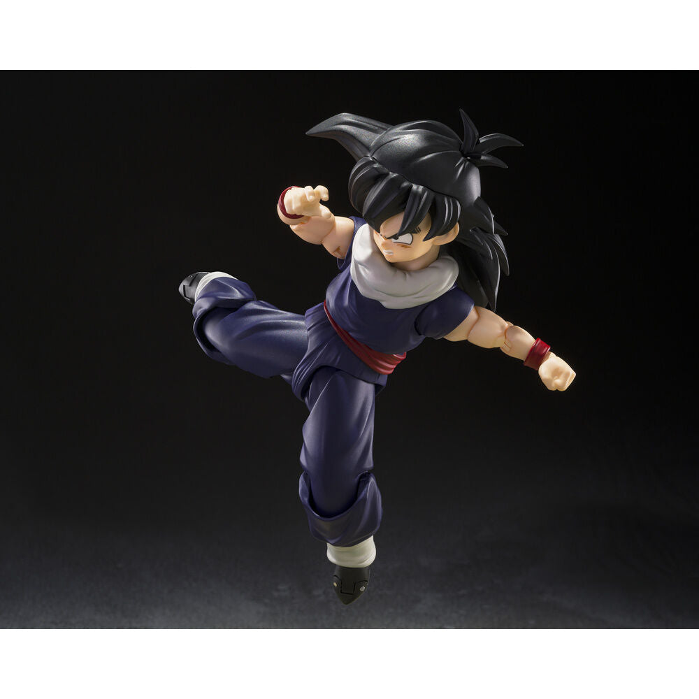 Figura S.H. Figuarts de Son Gohan con ropa morada y bufanda blanca - 4