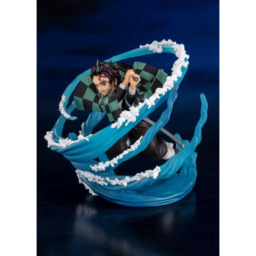 Figura S.H. Figuarts de Tanjiro Kamado con efecto de agua - 5
