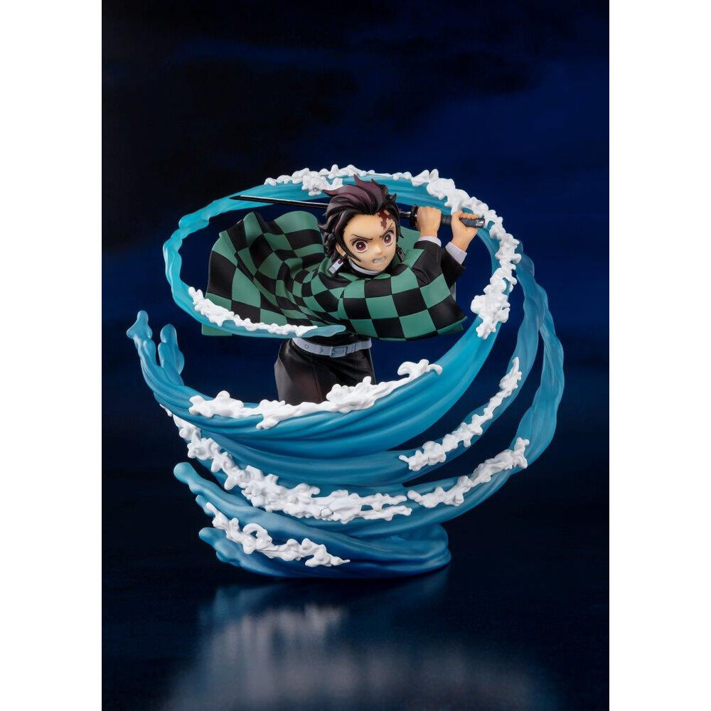 Figura S.H. Figuarts de Tanjiro Kamado con efecto de agua - 8