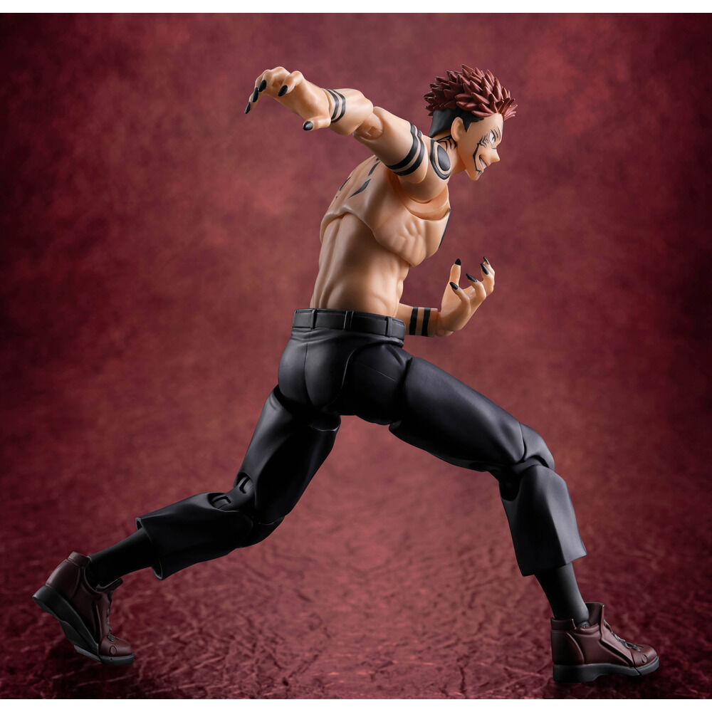 Figura S.H. Figuarts de Sukuna de Jujutsu Kaisen de 15 cm - 5
