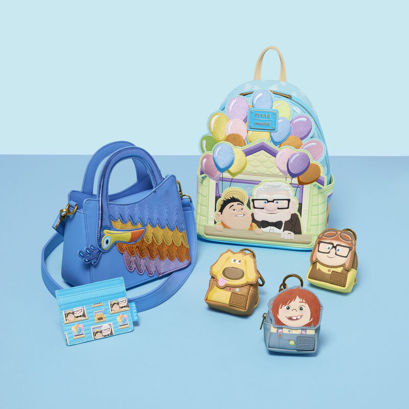 Mochila Loungefly Disney Pixar Up con Carl, Russell y globos - 5