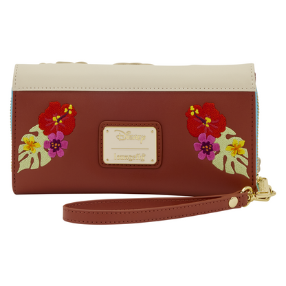 Cartera Loungefly Disney Vaiana con Moana y flores tropicales - 3