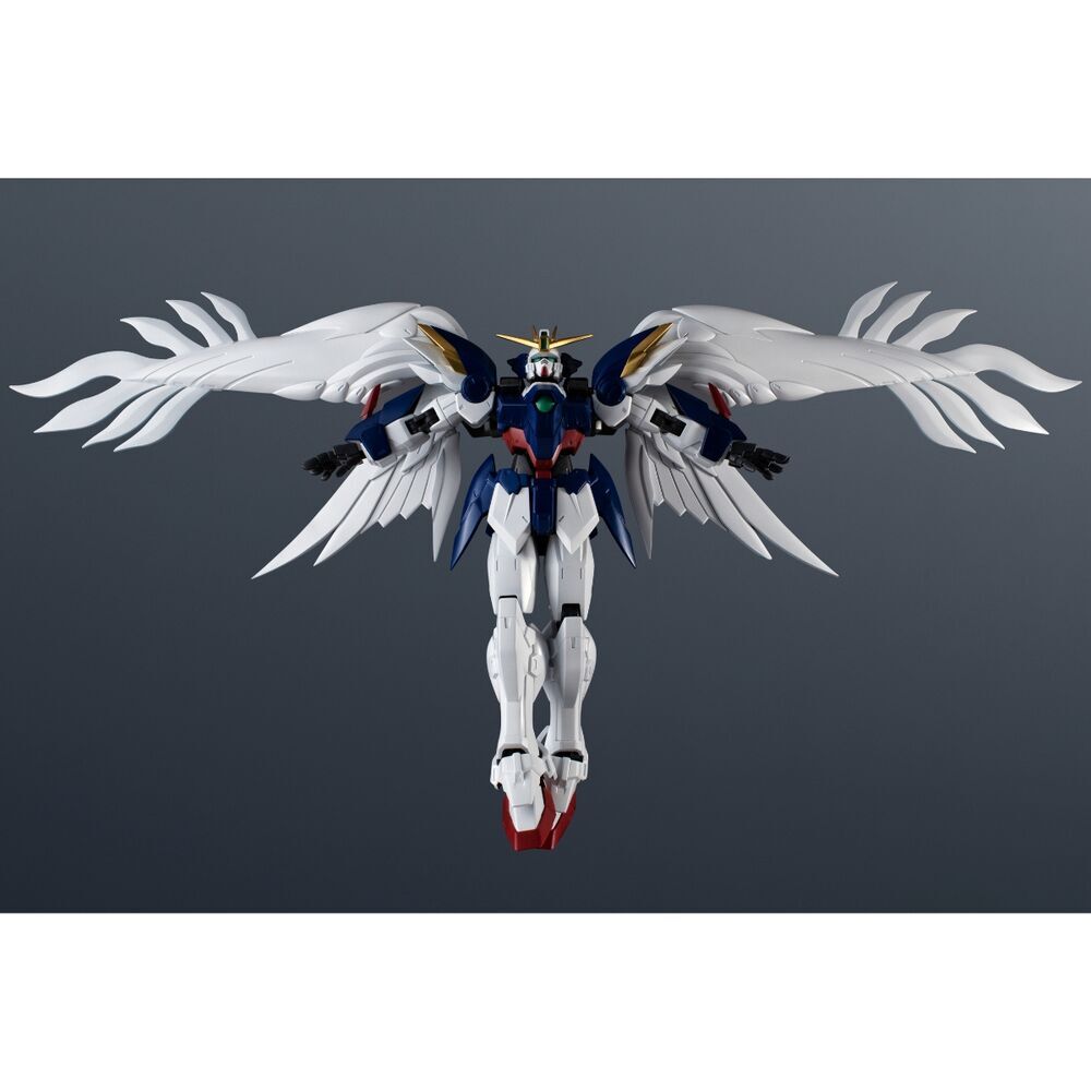 Figura Wing Gundam Zero (EW) de 15 cm con alas blancas y accesorios - 4