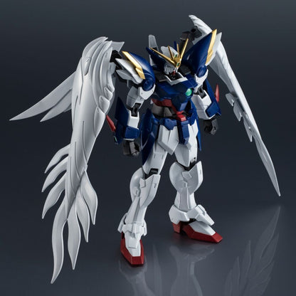Figura Wing Gundam Zero (EW) de 15 cm con alas blancas y accesorios - 2