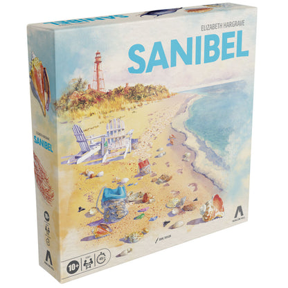 Juego de mesa Sanibel de Hasbro con tablero, fichas y tapetes - 2