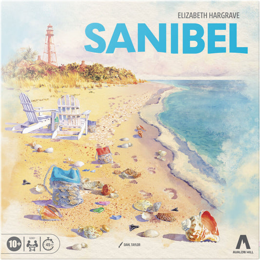 Juego de mesa Sanibel de Hasbro con tablero, fichas y tapetes - 7