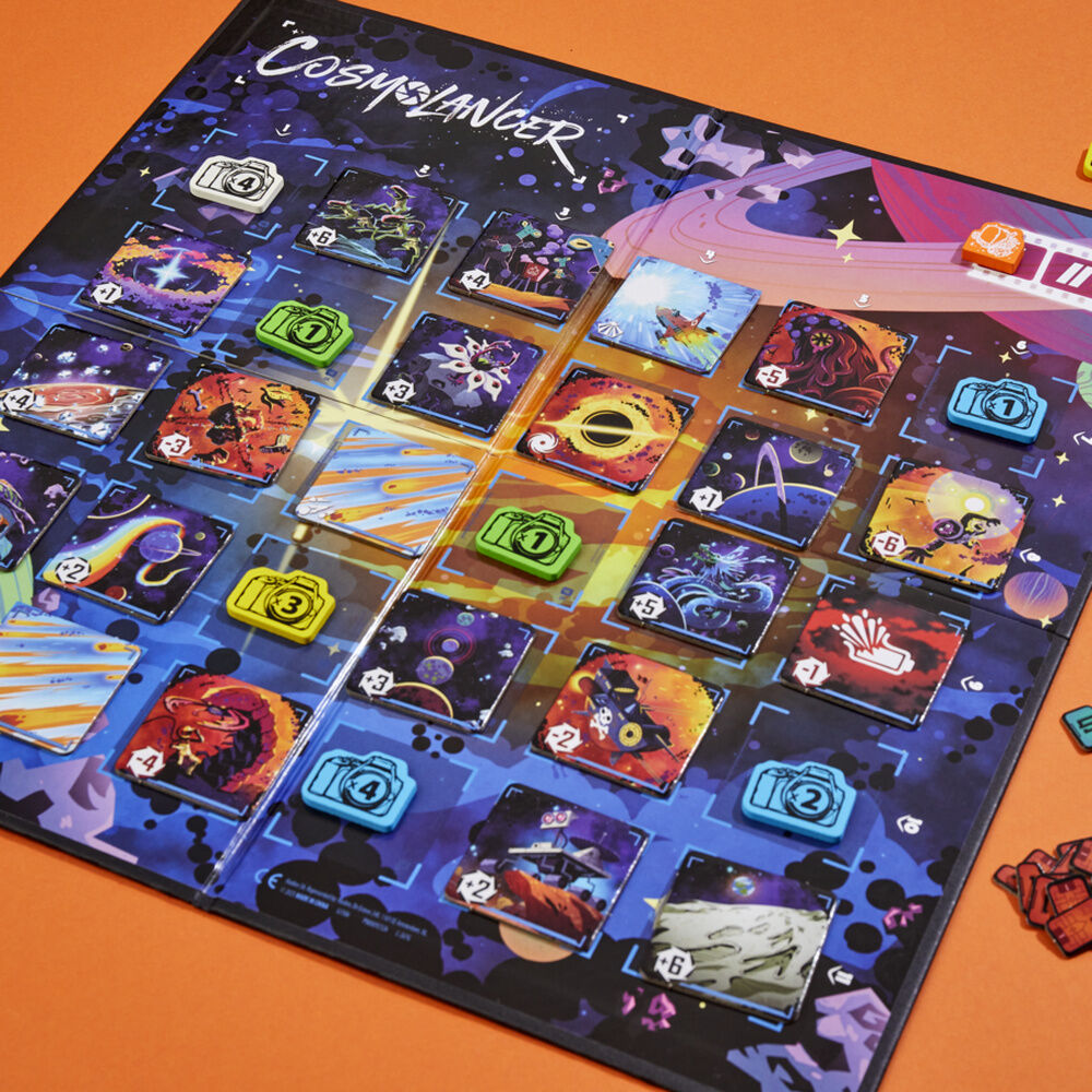Juego de mesa Cosmolancer de Hasbro con tablero y fichas espaciales - 7