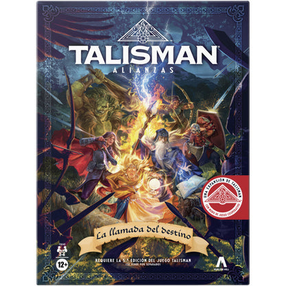 Caja de la expansión de juego de mesa Talisman Alianzas: La llamada del destino