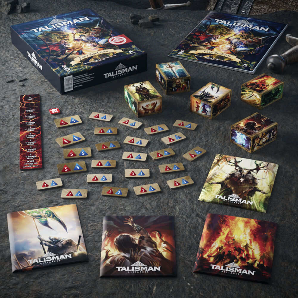 Caja de la expansión de juego de mesa Talisman Alianzas: La llamada del destino - 2