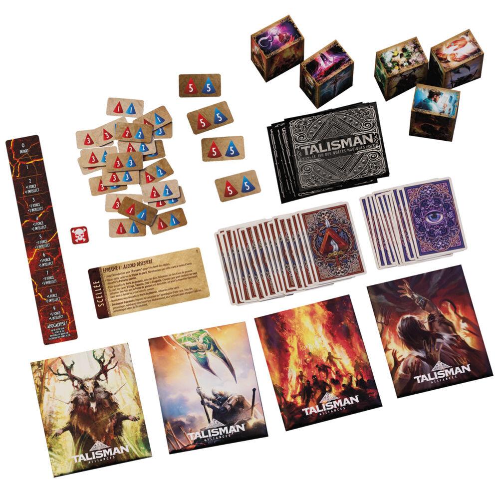 Caja de la expansión de juego de mesa Talisman Alianzas: La llamada del destino - 3