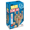 Caja del juego de bolos mini CAYRO con bolos y bolas de colores