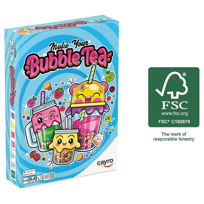 Caja del juego de mesa CAYRO Make Your Bubble Tea