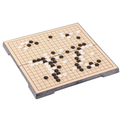Caja del juego del Go magnético CAYRO con fichas blancas y negras - 2