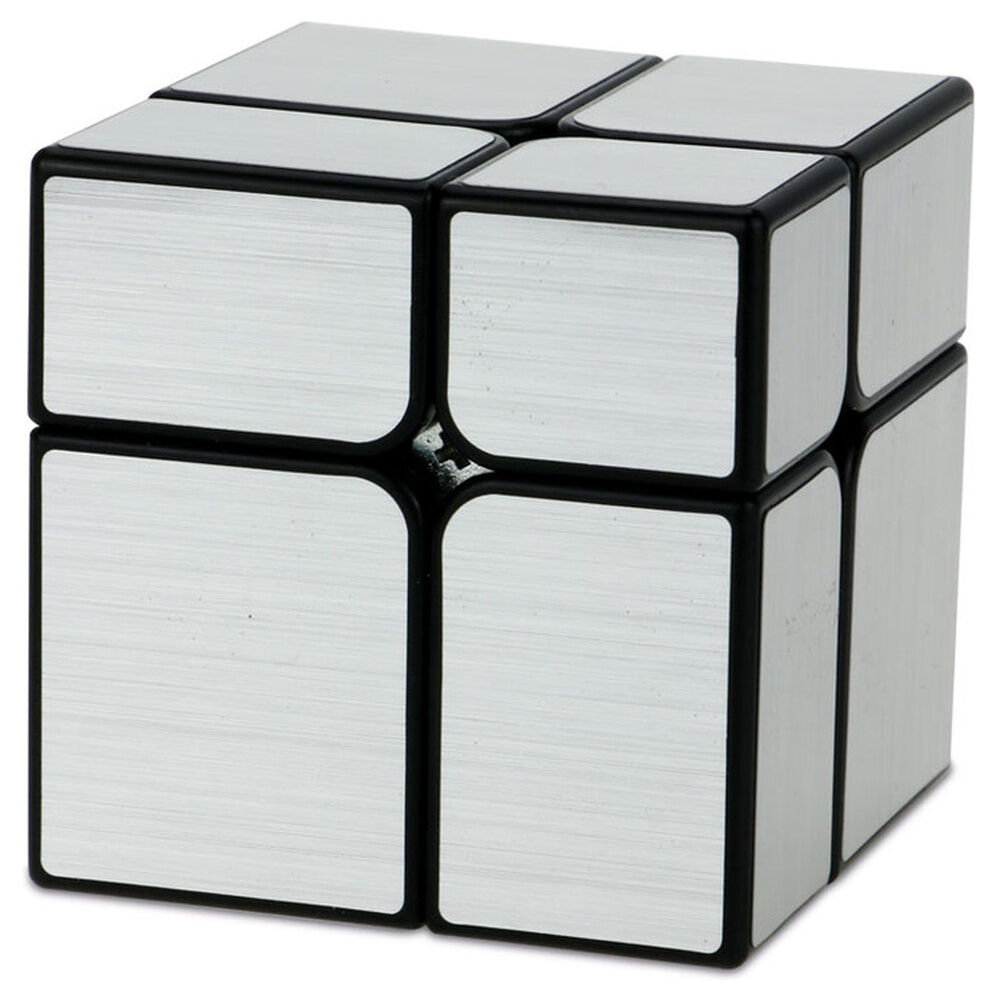 Cubo Mirror 2x2 CAYRO con piezas reflectantes plateadas - 2