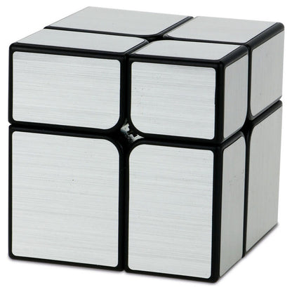 Cubo Mirror 2x2 CAYRO con piezas reflectantes plateadas - 2