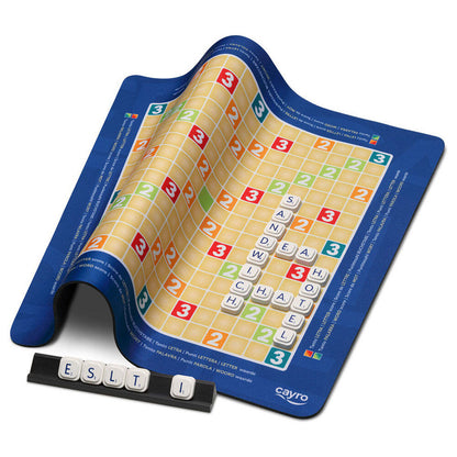 Juego Formapalabras CAYRO en caja metálica con tablero y fichas de letras - 3