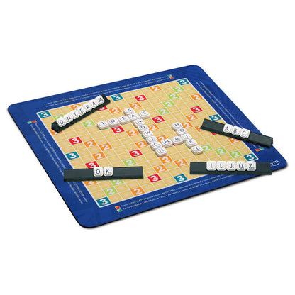 Juego Formapalabras CAYRO en caja metálica con tablero y fichas de letras - 4
