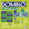 Caja del juego Dominó Triangular Cayro de 56 piezas