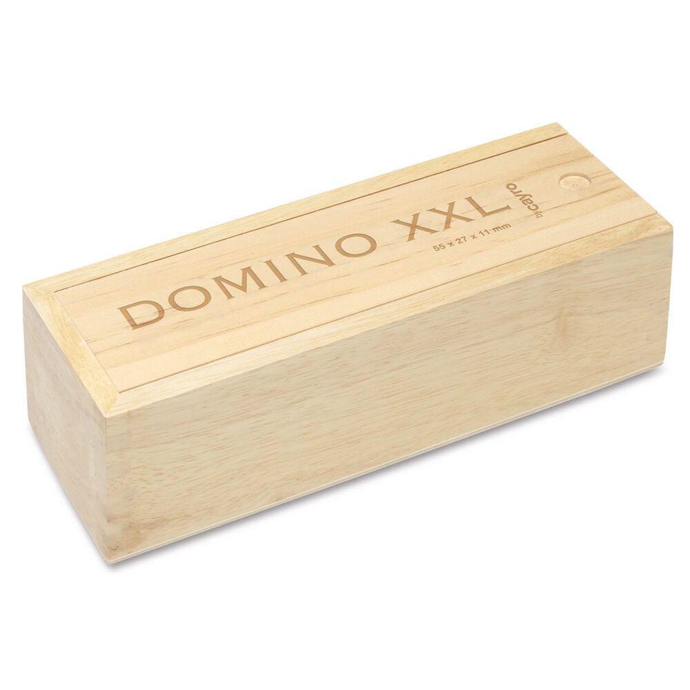 Dominó XL CAYRO en caja de tono madera
