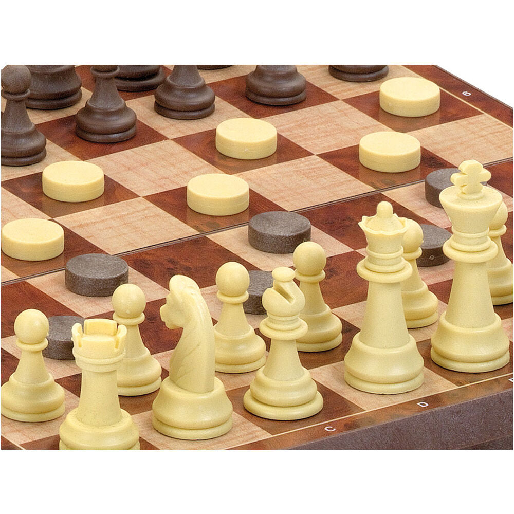 Caja del juego de ajedrez y damas magnético CAYRO - 3