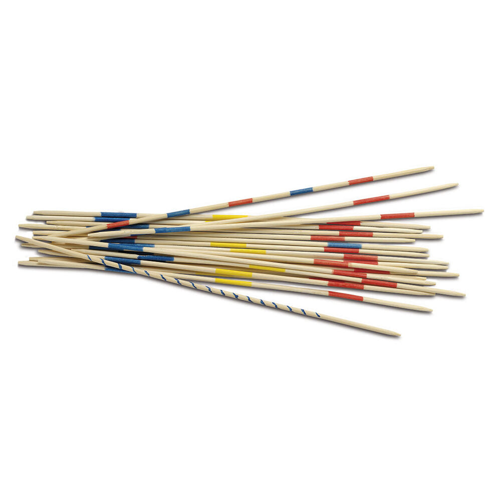 Mikado CAYRO de madera con palillos de colores y caja - 2