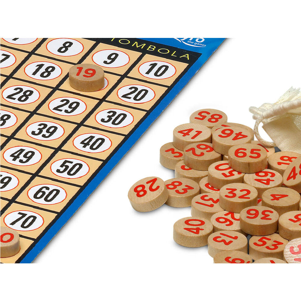 Lotto Tombola CAYRO de madera con 48 cartones - 4