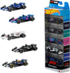 Pack Hot Wheels de cinco coches de Fórmula 1 a escala 1:64