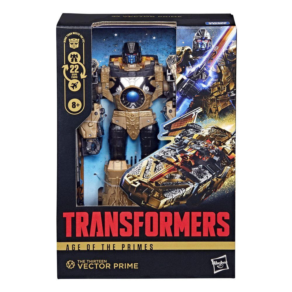 Figura Transformers The Thirteen Vector Prime en modo robot y vehículo - 2