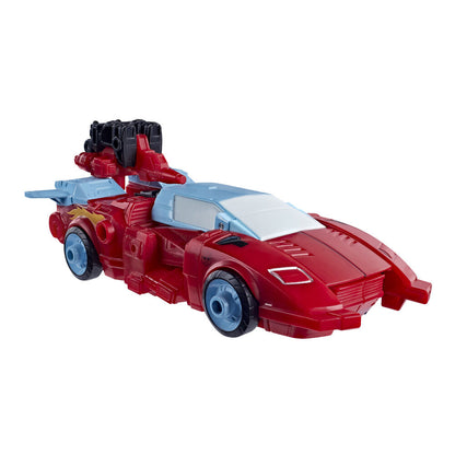 Figura Autobot Blanker de Transformers en colores rojo, negro y azul claro - 2