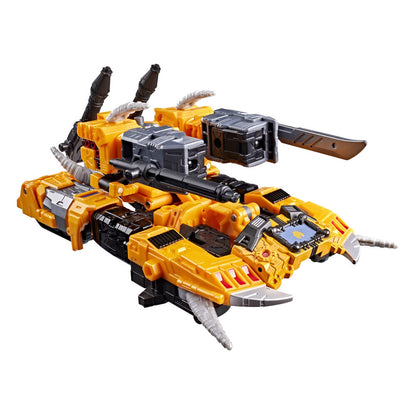Figura Transformers Herald of Unicron amarilla y negra de 19 cm - 3