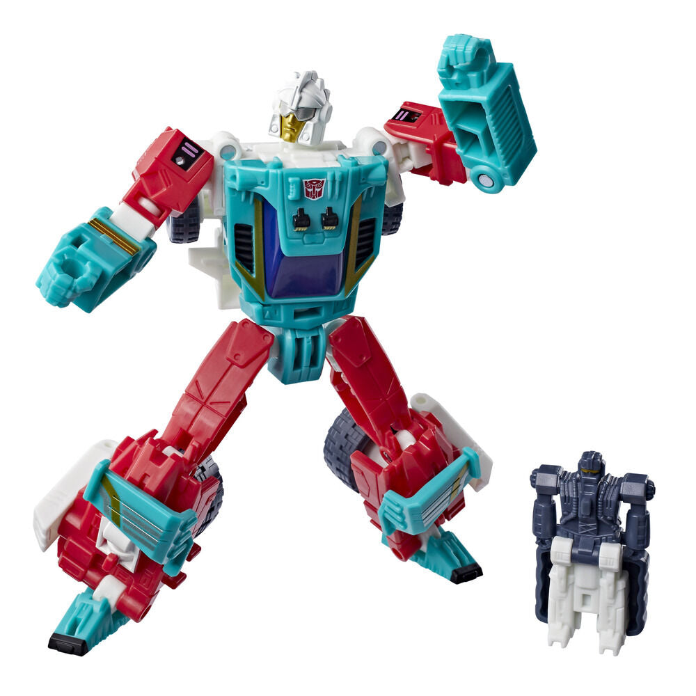 Figura Transformers Autobot Joyride de 13 cm en modo robot y vehículo - 4
