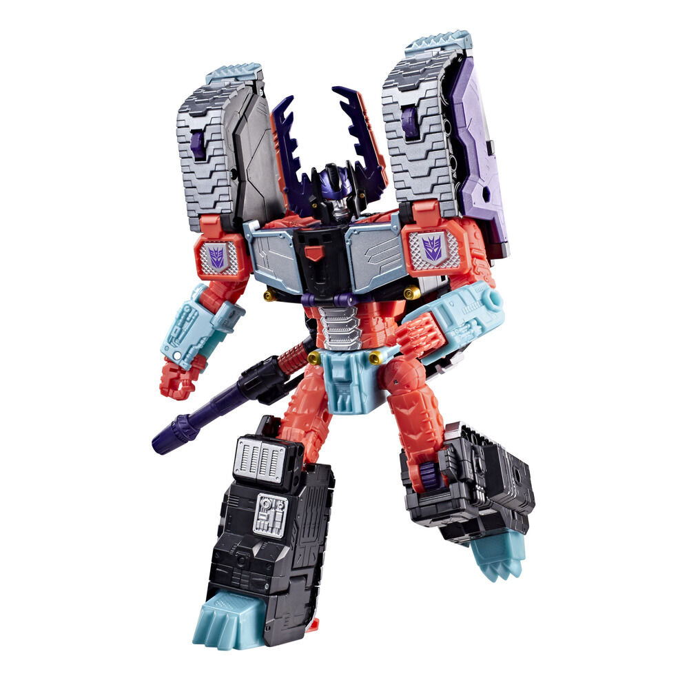Figura Decepticon Megazarak de Transformers en modo robot y tanque - 5