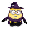 Peluche Minion hechicero con sombrero y traje morado