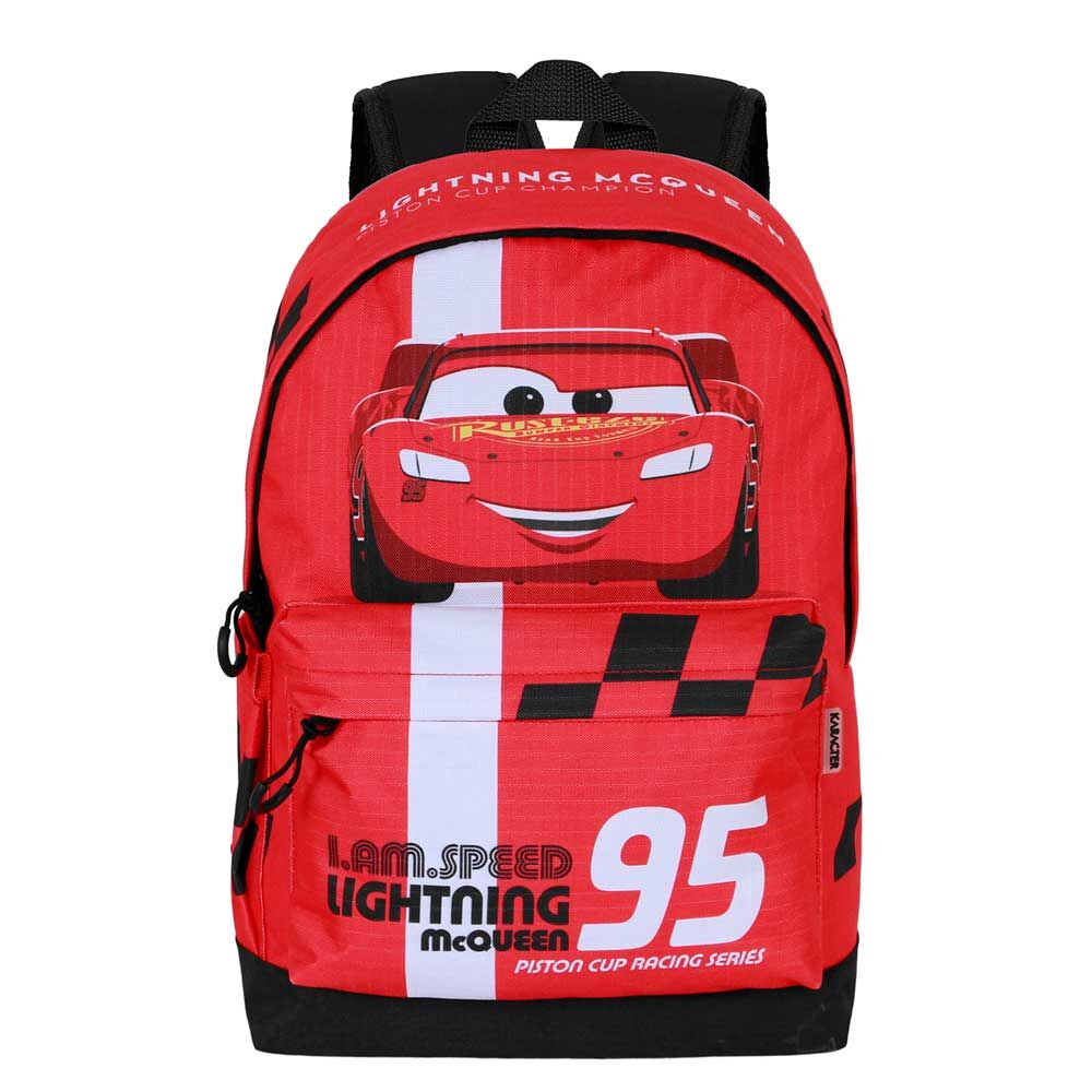 Mochila roja Cars 3 con Lightning McQueen y número 95 - 3