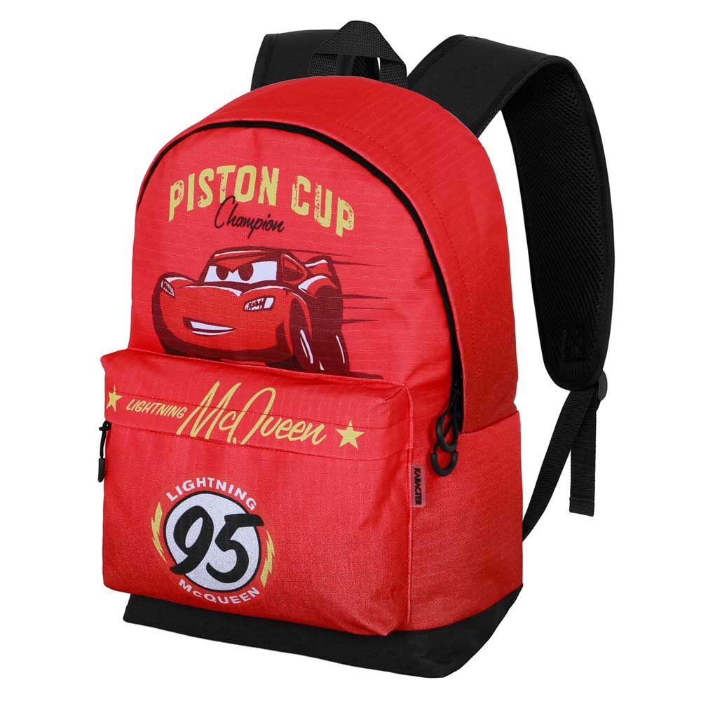 Mochila roja Cars 3 Disney Pixar con Lightning McQueen
