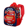 Mochila 3D de Cars Disney con coche rojo y asa acolchada