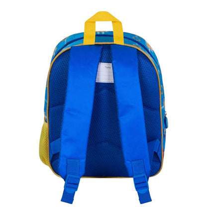 Mochila 3D azul de Sonic the Hedgehog con estrellas - 2