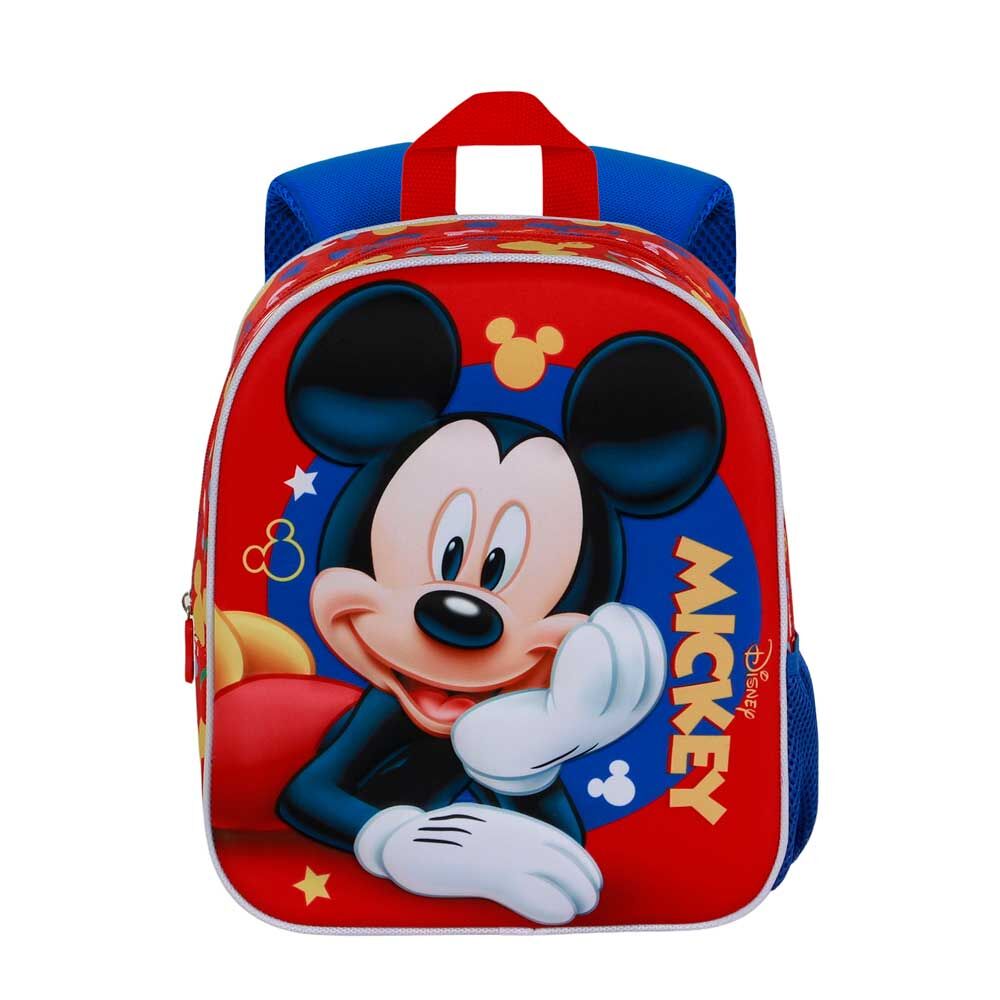 Mochila 3D roja y azul de Mickey Disney - 3