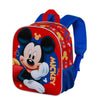 Mochila 3D roja y azul de Mickey Disney