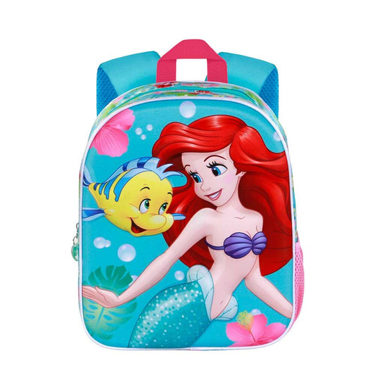 Mochila 3D de La Sirenita Disney con Ariel y Flounder - 3