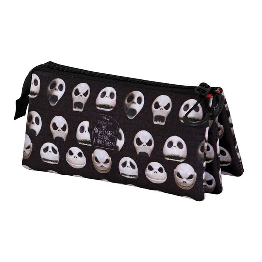 Portatodo triple negro de Jack de Pesadilla Antes de Navidad Disney