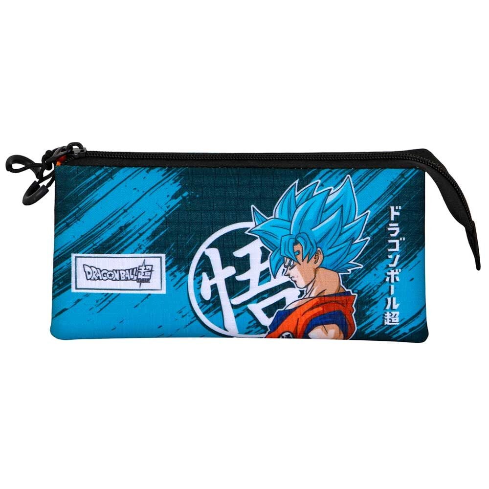Portatodo triple azul de Dragon Ball Super con Goku - 3